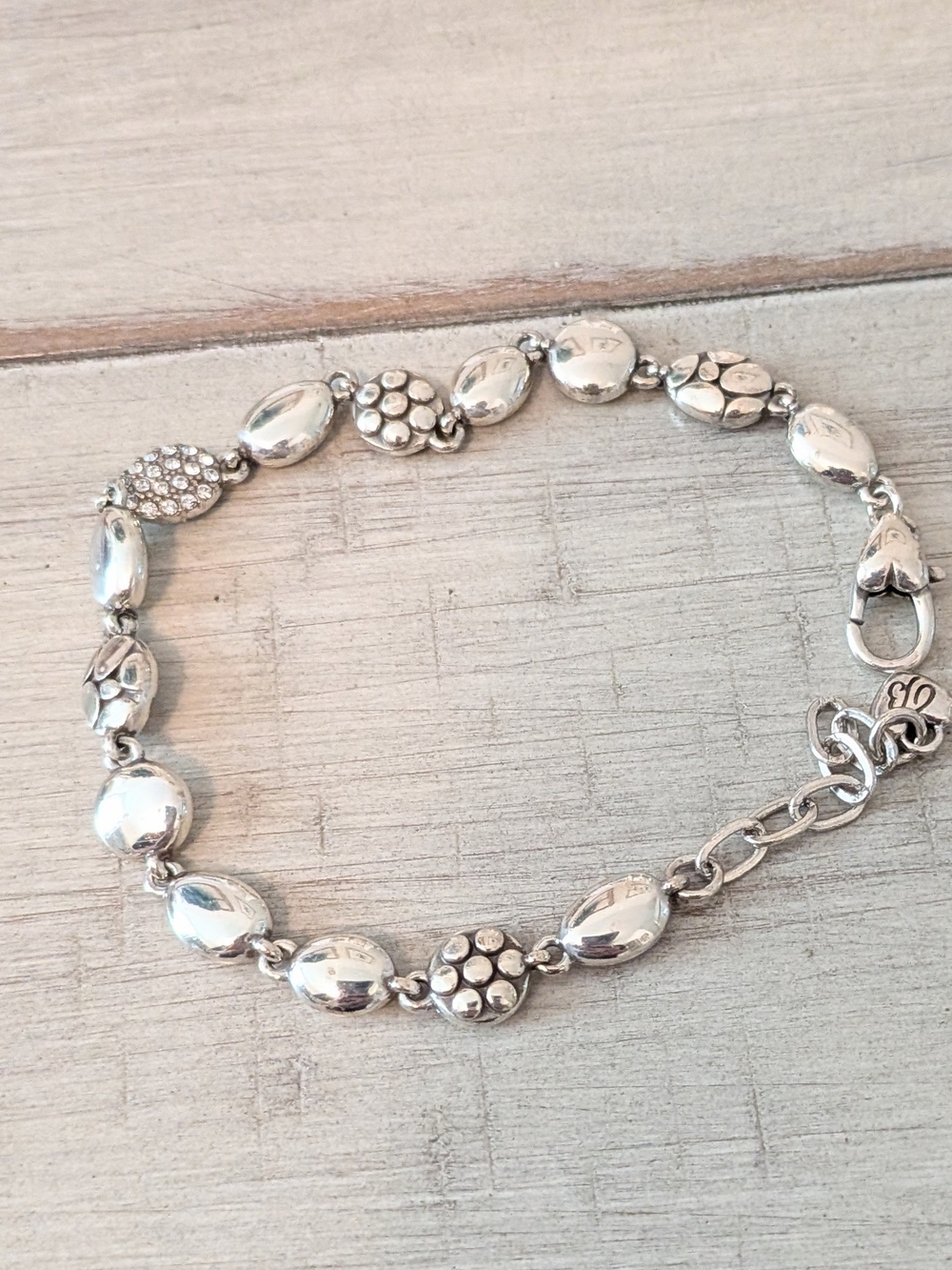 Brighton "Pebble Disc" link bracelet